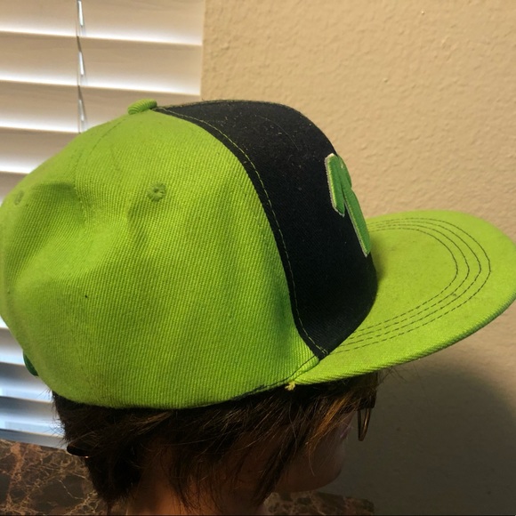 Fiesta  Seattle Seahawks #12 Green Black Baseball cap Snap Hats - Picture 3 of 10